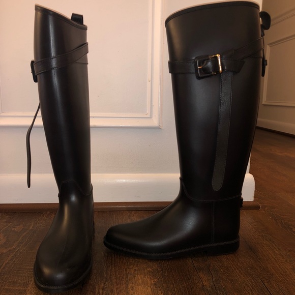 Burberry Rain Boots - Picture 1 of 8